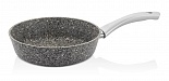 Сковорода а/п литая 28 см с индукционным дном цвет: гранитно-каменный серый R-10128 (6/1)
